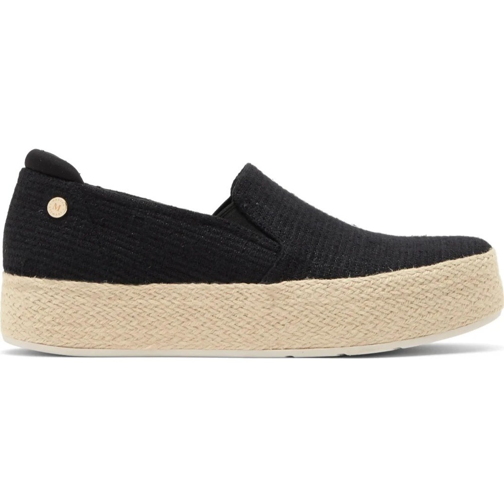 SKECHERS Martha Stewart Bobs Sesame By The Bay Women's Size 11 Black Shoes New